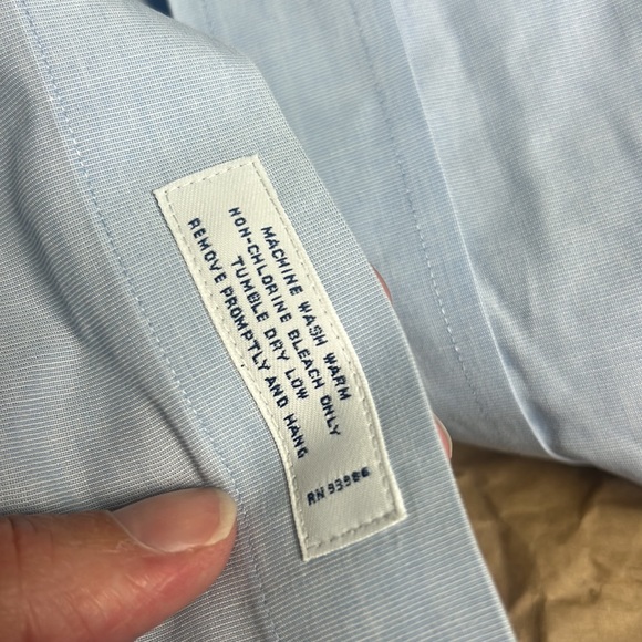 Brooks brothers dress shirt men’s Sz 16 neck - Picture 5 of 6